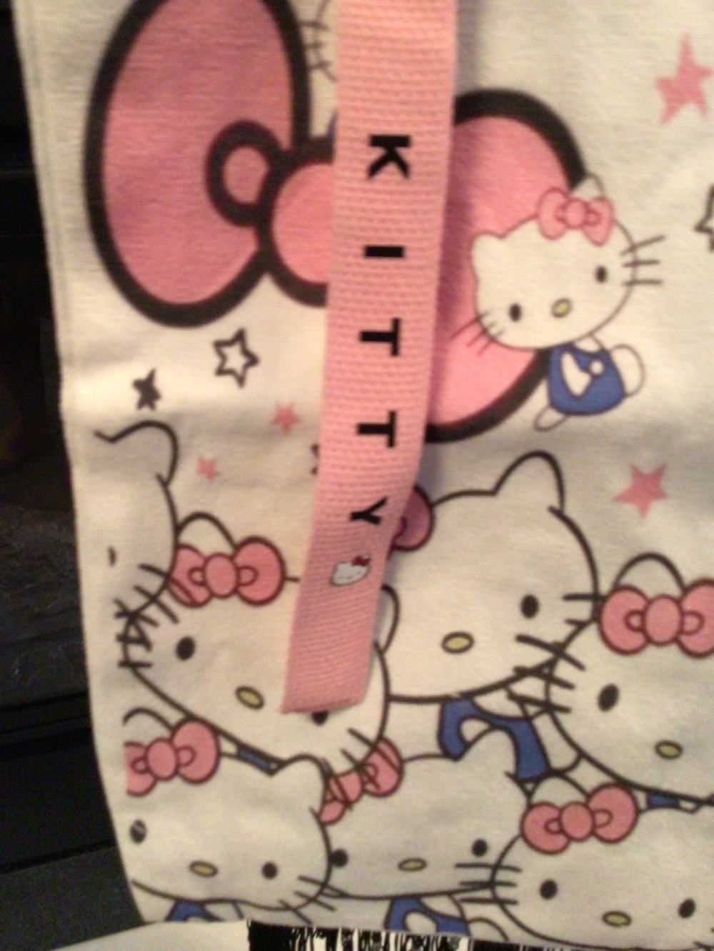 Hello kitty canvas bag adorable for little girls carrying bag